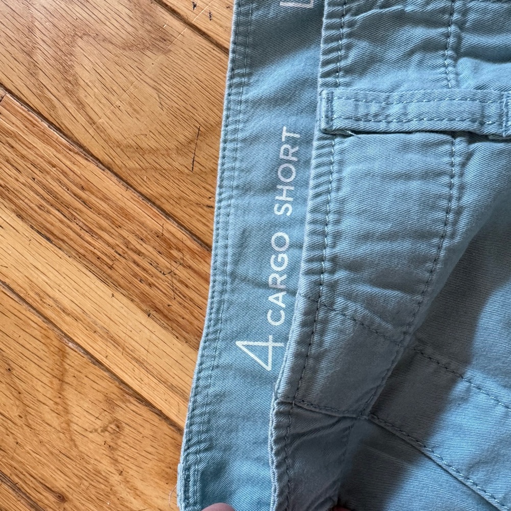 LOFT Cargo Shorts Set - Tan, Green, White - Picture 5 of 5